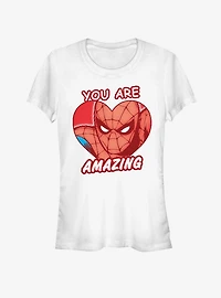 Marvel Spiderman You Are Amazing Girls T-Shirt