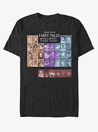 Disney Characters Periodic Table Of Fairy Tales T-Shirt