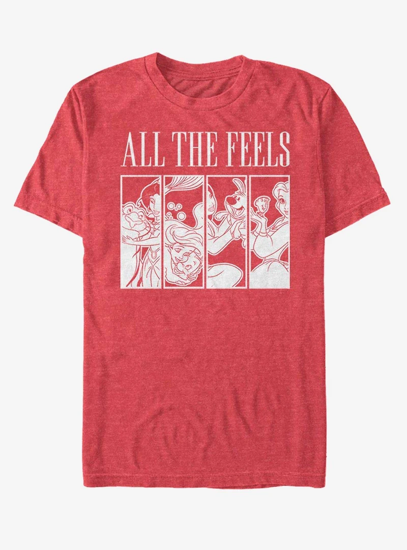 Disney Princess All The Feels T-Shirt