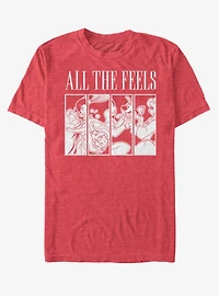 Disney Princess All The Feels T-Shirt