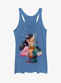 Disney Mulan Half Warrior Girls Tank