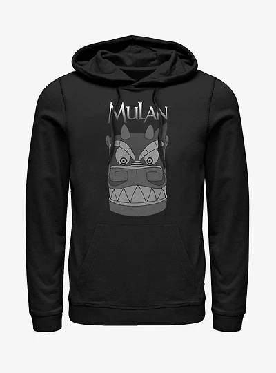 Disney Mulan Mushu Stone Dragon Head Hoodie