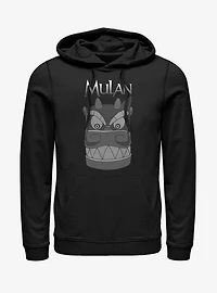 Disney Mulan Mushu Stone Dragon Head Hoodie