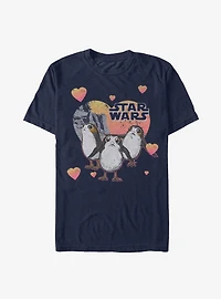 Star Wars Porg Hearts T-Shirt
