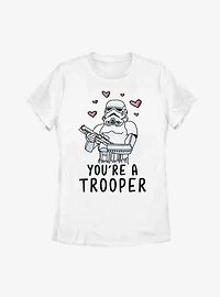 Star Wars Trooper Love Womens T-Shirt