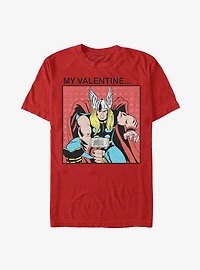 Marvel Thor My Valentine T-Shirt