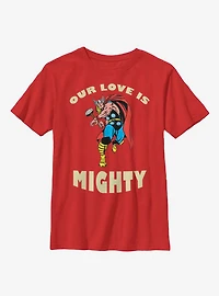 Marvel Thor Mighty Love Youth T-Shirt
