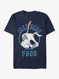 Disney Mulan Little Brother Here For The Food T-Shirt