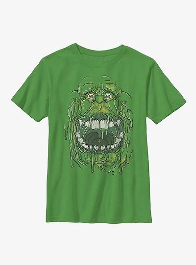 Ghostbusters Slimer Face Costume Youth T-Shirt