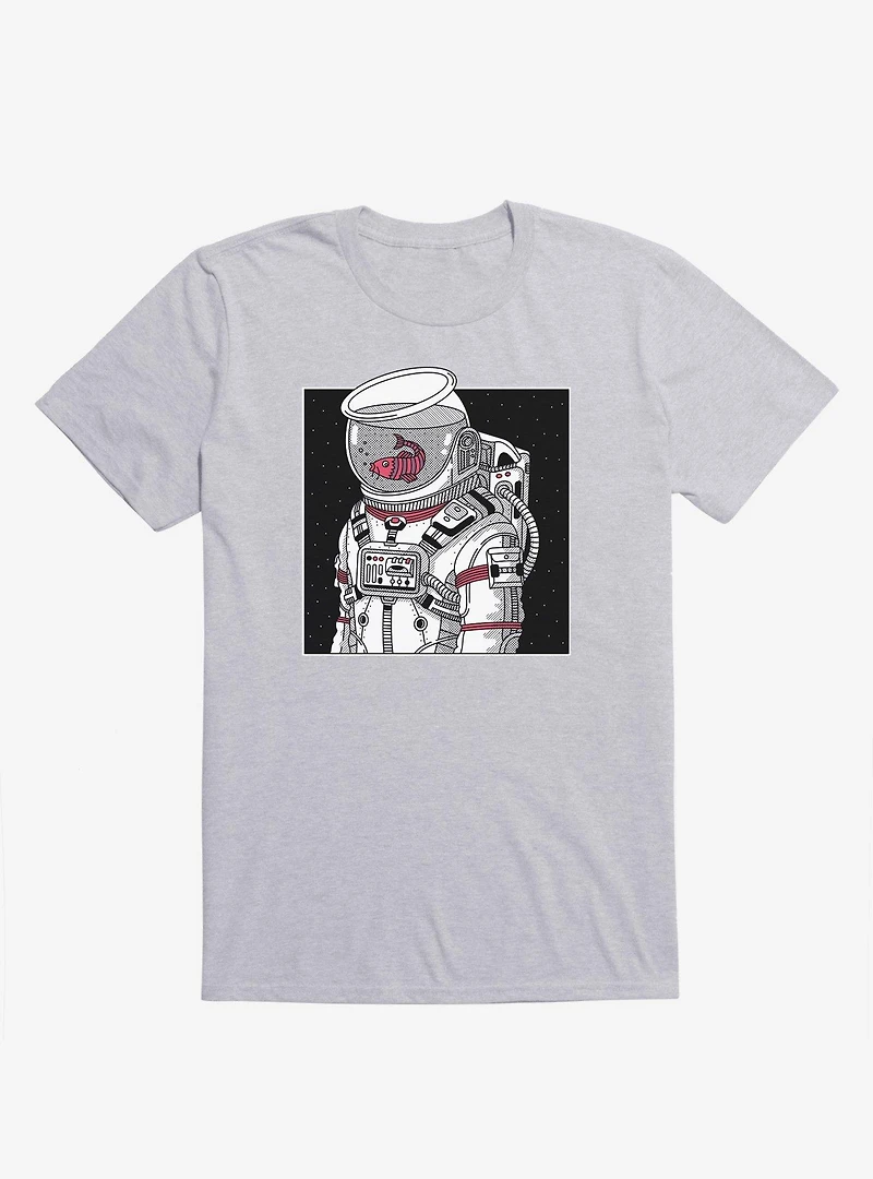 Star Fish Astronaut Sport Grey T-Shirt