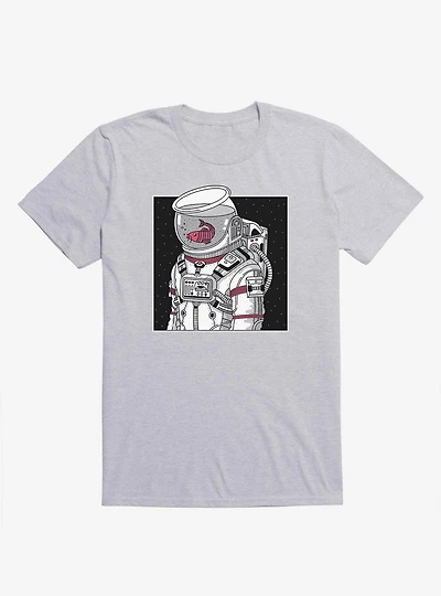 Star Fish Astronaut Sport Grey T-Shirt