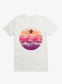 A Scene From Mars Astronaut White T-Shirt
