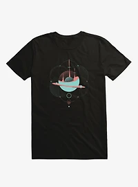 Surface To Air Space Black T-Shirt
