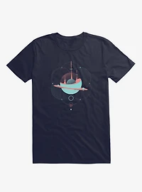 Surface To Air Space Navy Blue T-Shirt