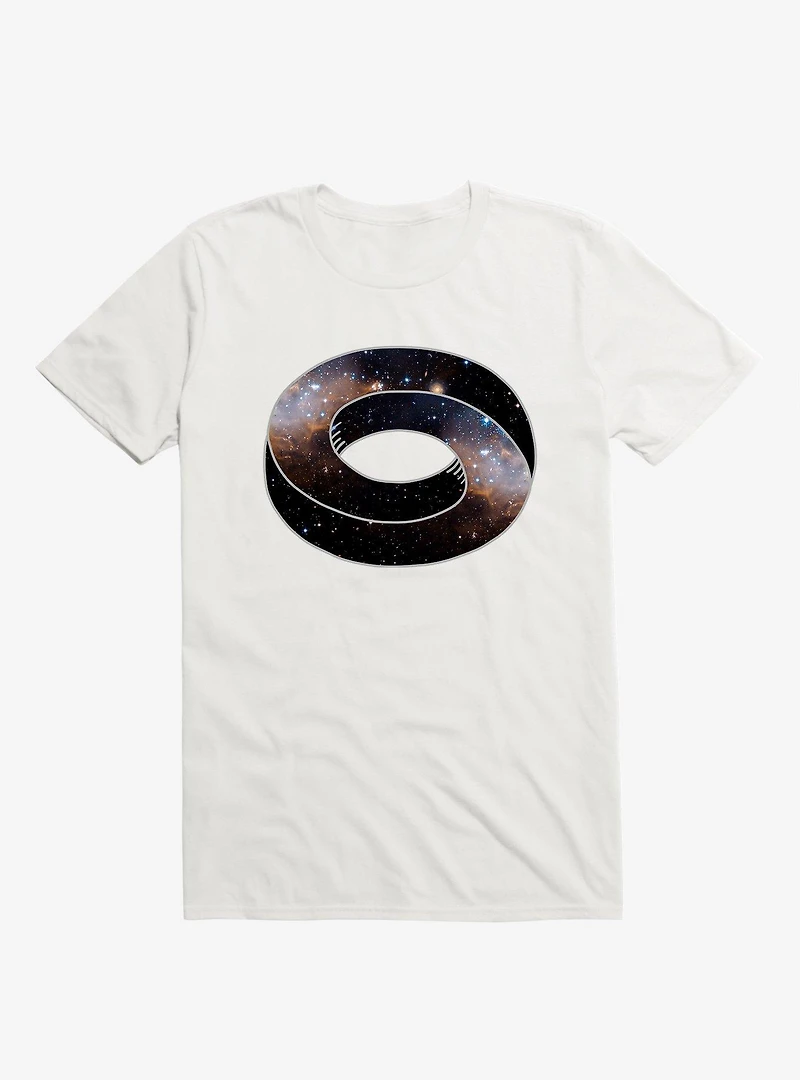 The Universe Cycle Galaxy White T-Shirt