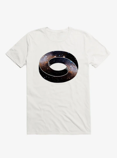 The Universe Cycle Galaxy White T-Shirt