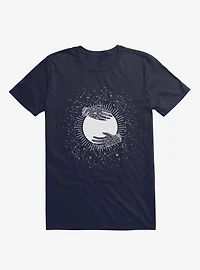 Full Moon Camille Chew Navy Blue T-Shirt