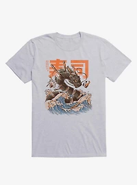 Great Sushi Dragon Sport Grey T-Shirt