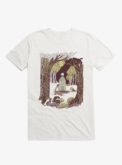 The Clearing Mouse Astronaut White T-Shirt