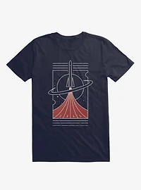 Space Race Aparaat Navy Blue T-Shirt