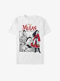 Disney Mulan Live Action Comic Panels T-Shirt