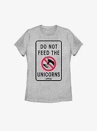 Disney Pixar Onward Do Not Feed The Unicorns Womens T-Shirt