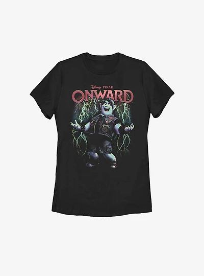Disney Pixar Onward Barley Light It Up Womens T-Shirt