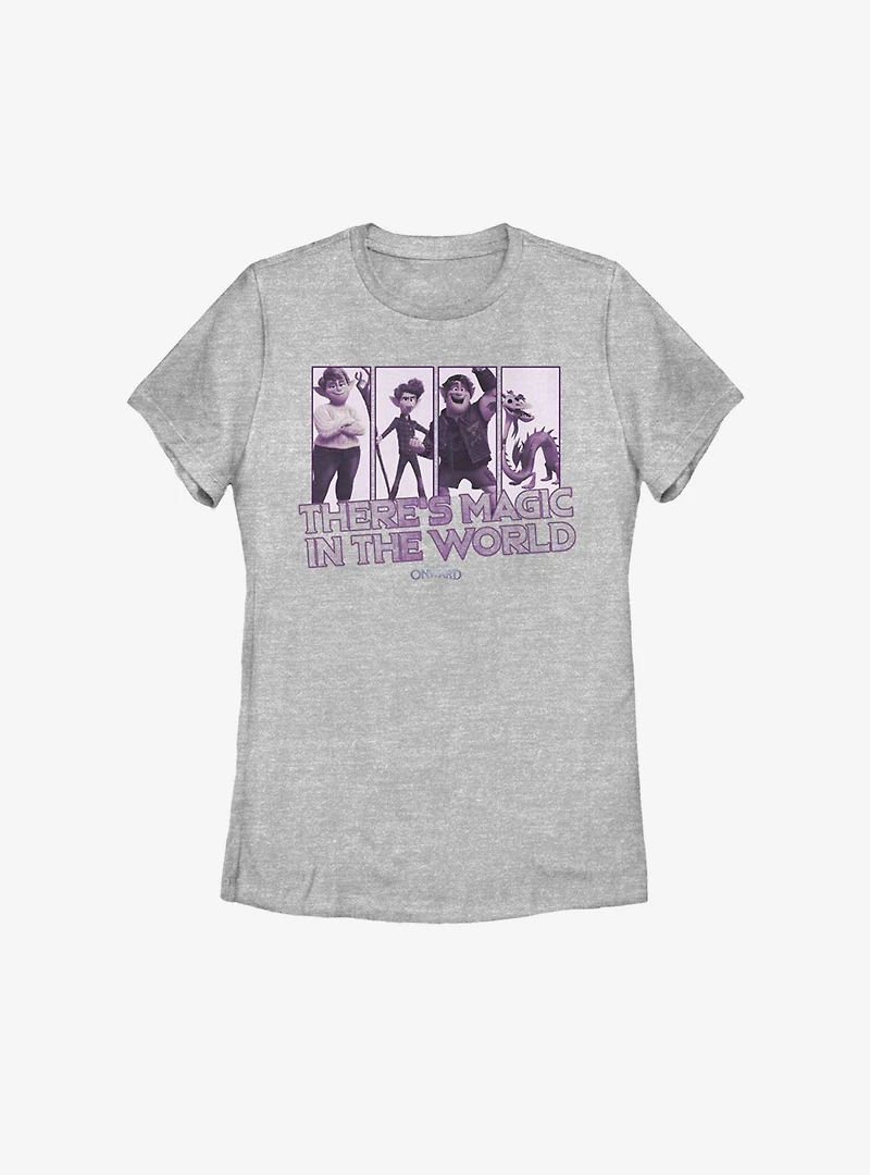 Disney Pixar Onward Magic The World Womens T-Shirt