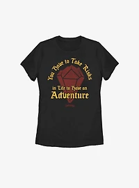 Disney Pixar Onward Risk For Adventure Womens T-Shirt