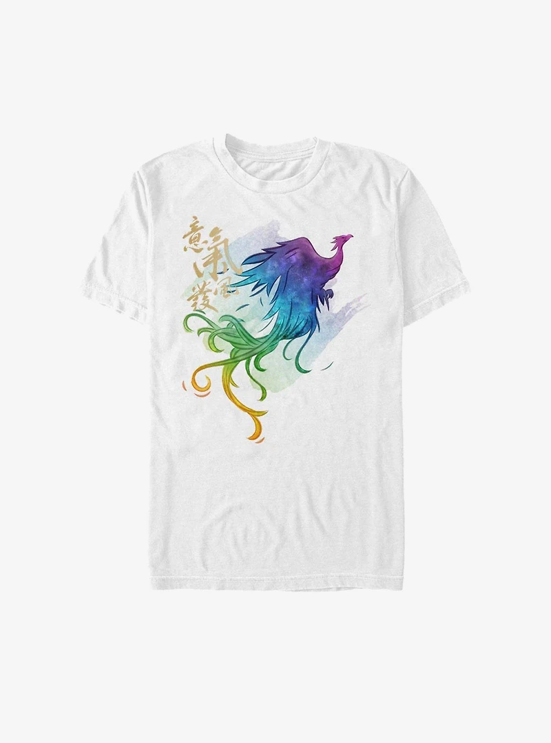 Disney Mulan Live Action Watercolor Phoenix T-Shirt