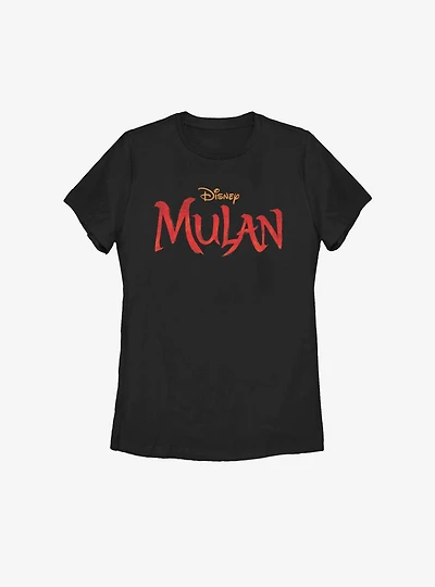 Disney Mulan Live Action Classic Logo Womens T-Shirt