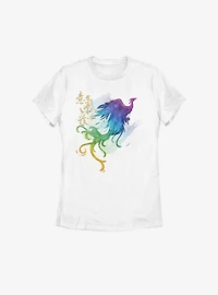 Disney Mulan Live Action Watercolor Phoenix Womens T-Shirt