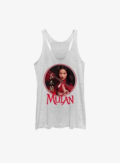 Disney Mulan Live Action Sphere Pose Womens Tank Top