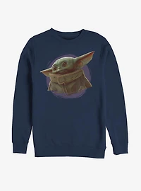 Star Wars The Mandalorian Child Purple Ball Sweatshirt