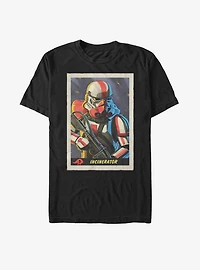 Star Wars The Mandalorian Incinerator Card T-Shirt