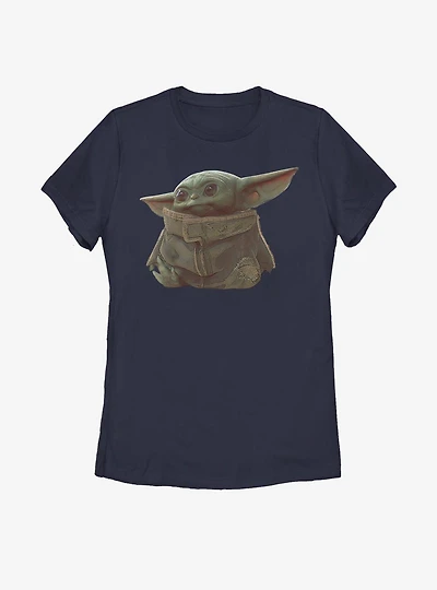Star Wars The Mandalorian Child Ball Thief Womens T-Shirt