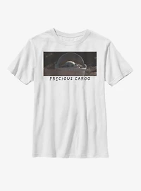 Star Wars The Mandalorian Child Precious Cargo Youth T-Shirt