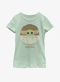 Star Wars The Mandalorian Child Cute Bassinet Youth Girls T-Shirt