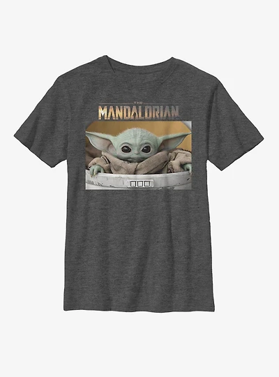 Star Wars The Mandalorian Child Small Box Youth T-Shirt