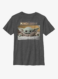 Star Wars The Mandalorian Child Small Box Youth T-Shirt
