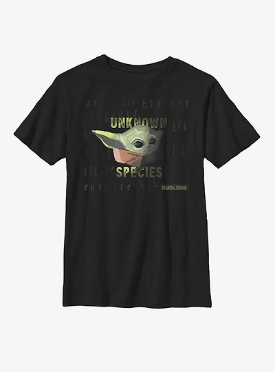 Star Wars The Mandalorian Child Unknown Species Youth T-Shirt