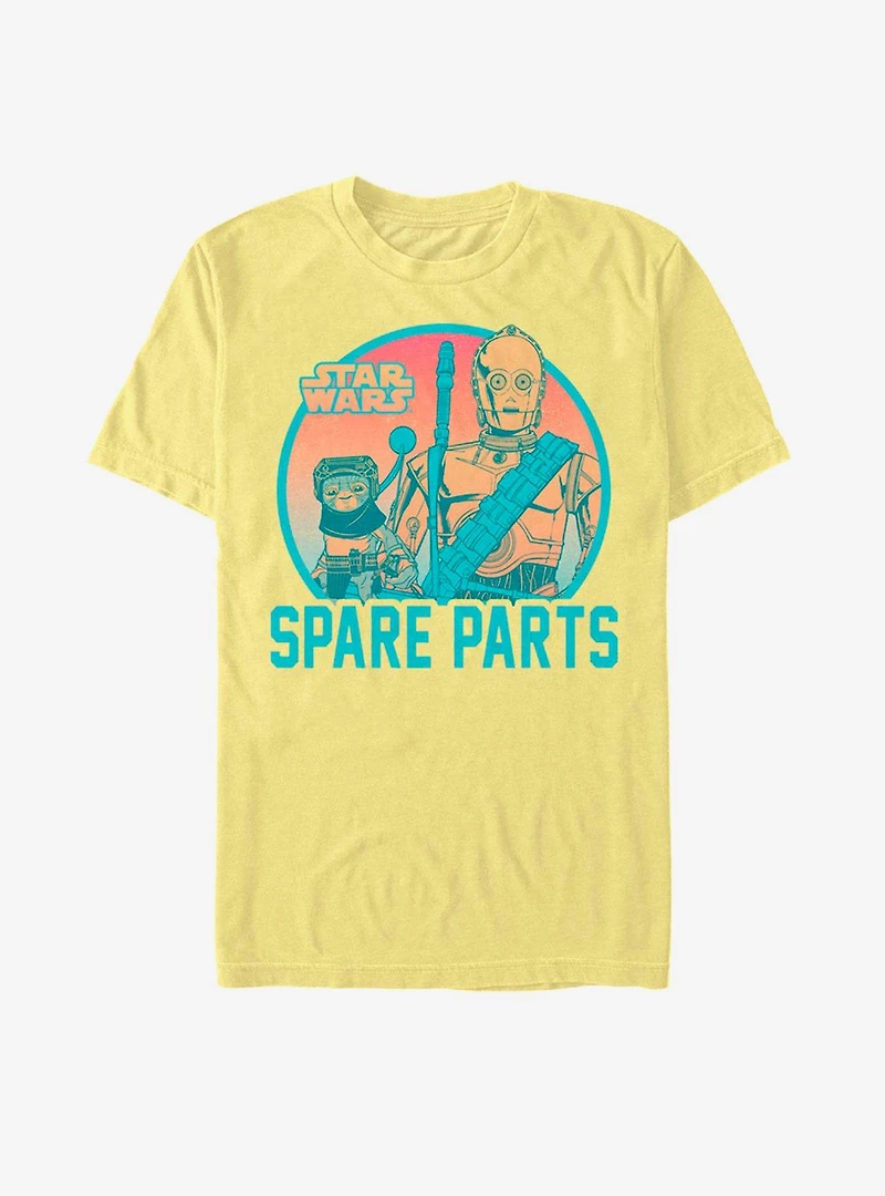 Star Wars Episode IX The Rise Of Skywalker Spare Parts T-Shirt