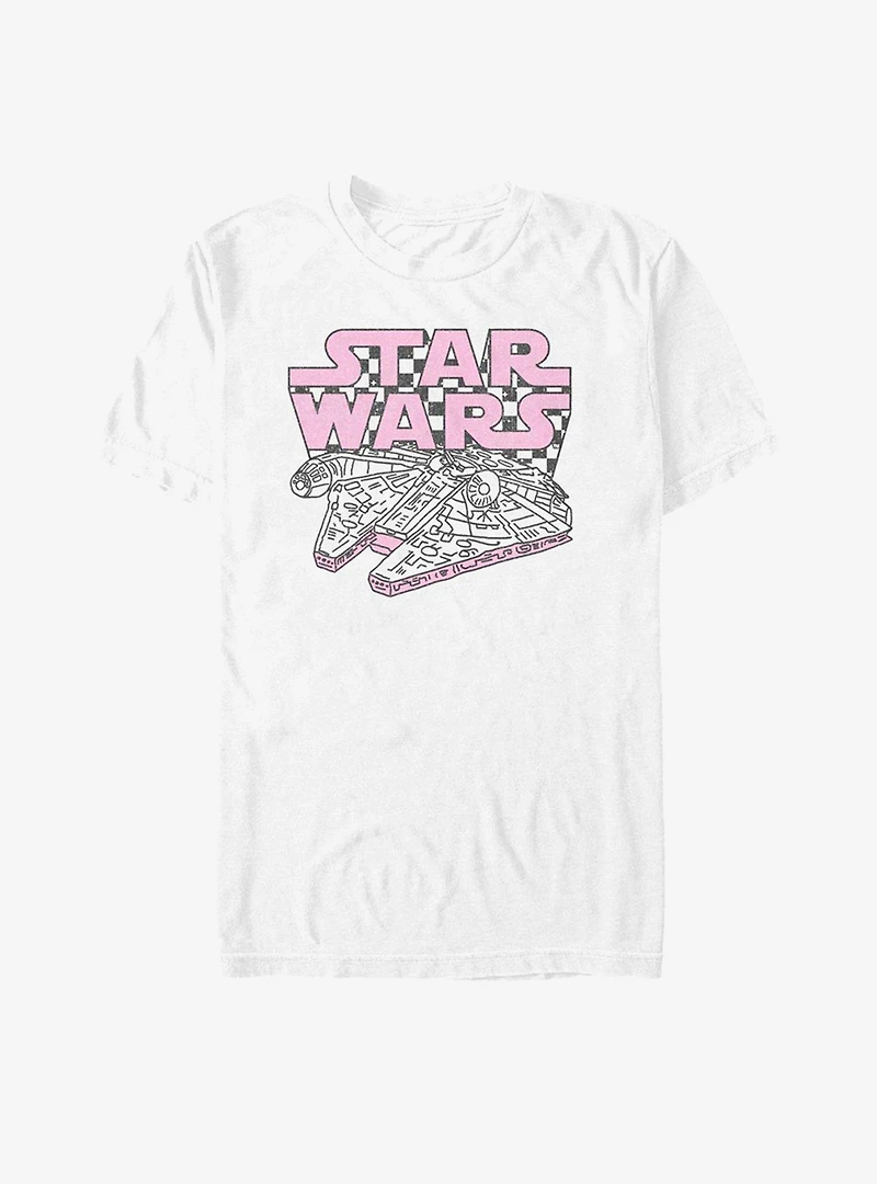 Star Wars Falcon Checkered T-Shirt