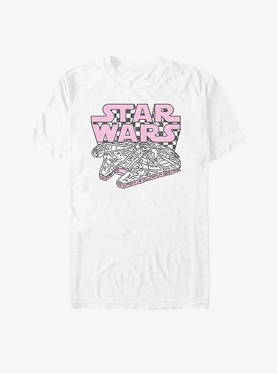 Star Wars Falcon Checkered T-Shirt