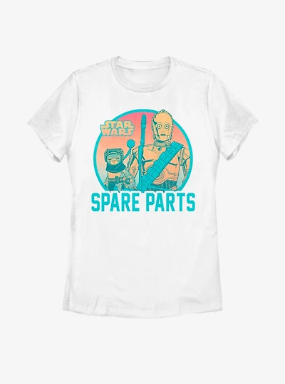 Star Wars Episode IX The Rise Of Skywalker Spare Parts Womens T-Shirt