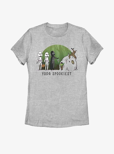 Star Wars Yoda Spookiest Womens T-Shirt