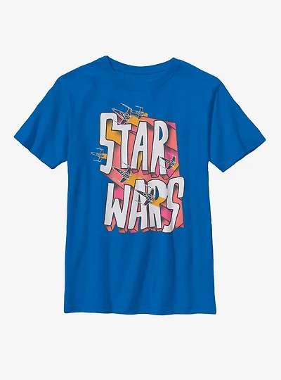 Star Wars Logo Doodle Youth T-Shirt