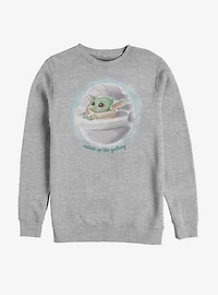 Star Wars The Mandalorian Child Watercolor Sweatshirt