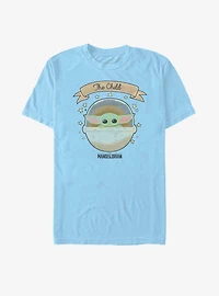 Star Wars The Mandalorian Child Starry Chibi T-Shirt