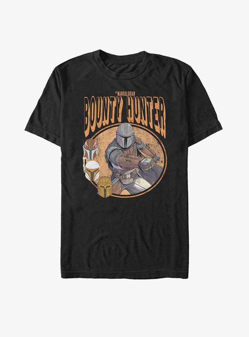 Star Wars The Mandalorian Bounty Hunter Comic T-Shirt
